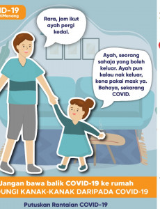 Jangan Bawa Balik COVID-19 Ke Rumah